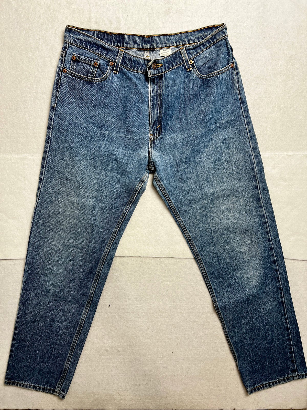 Vintage 90s 556 "Guy's Fit" Levis 556 Jeans | 16 MED | Made In USA | 100% Cotton