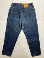 Vintage Levis 560 Loose Fit Straight Leg Jeans W30 L28 Made In USA 100% Cotton Size M