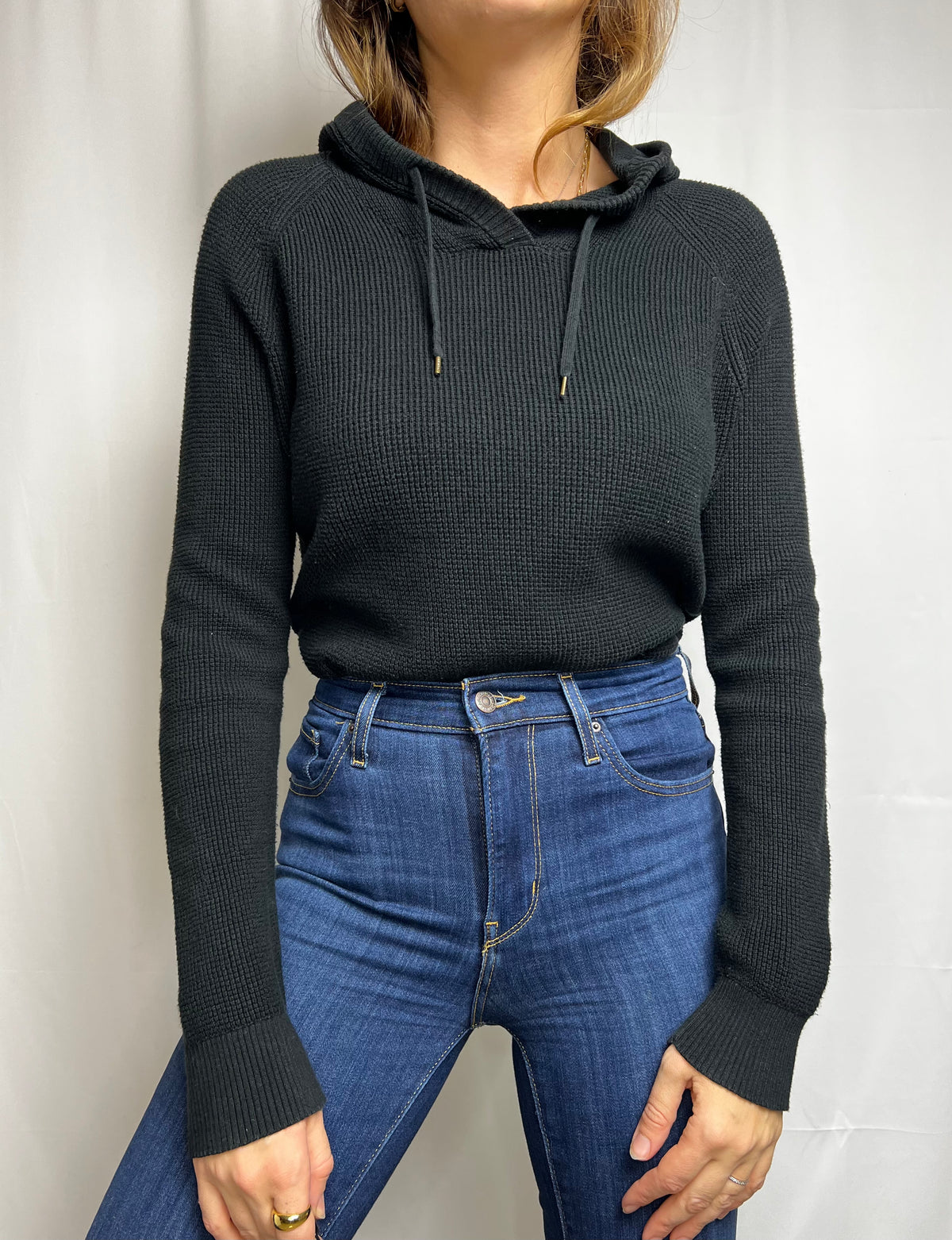 Ralph Lauren Waffle Knit Hoodie