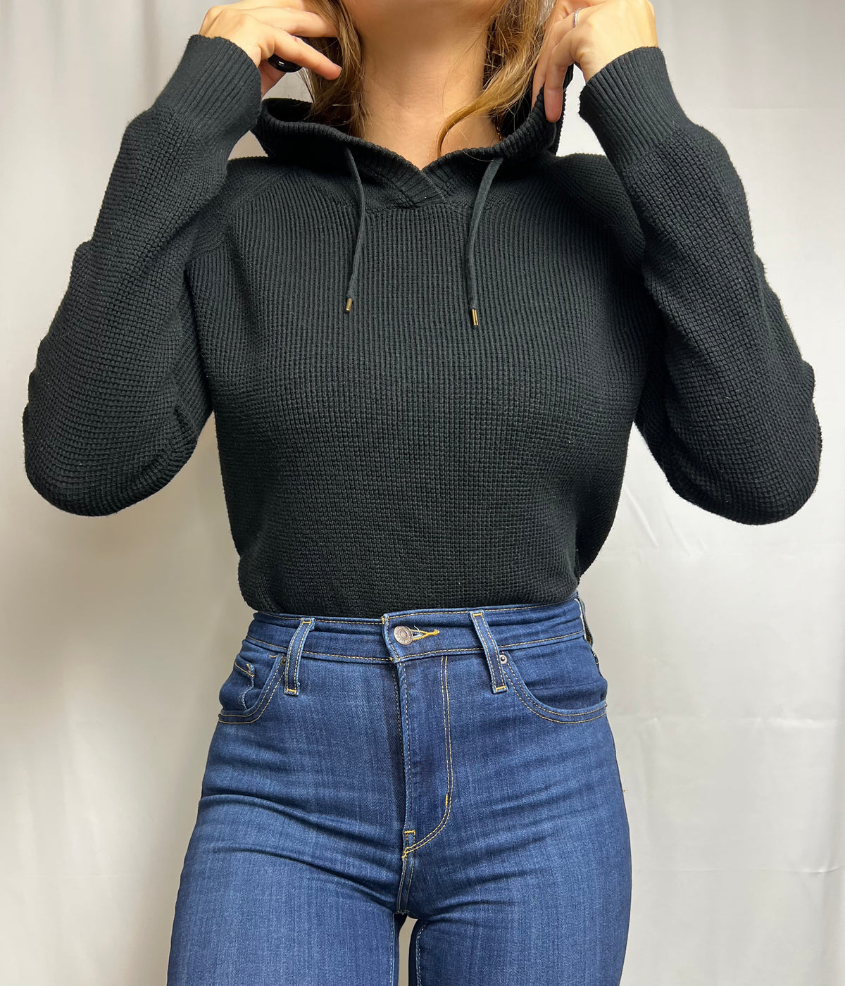 Ralph Lauren Waffle Knit Hoodie