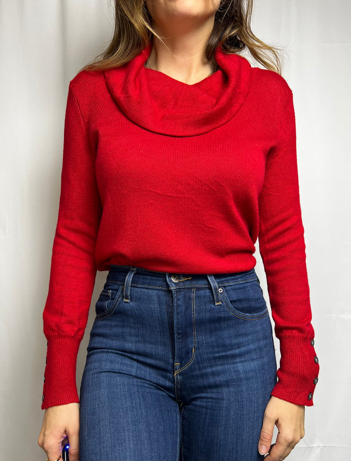 Ralph Lauren Wool Blend Turtle Neck Sweater Size S