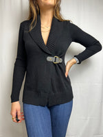 Ralph Lauren Black Cardigan Sweater Size XS