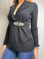 Ralph Lauren Black Cardigan Sweater Size XS