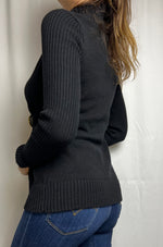 Ralph Lauren Black Cardigan Sweater Size XS