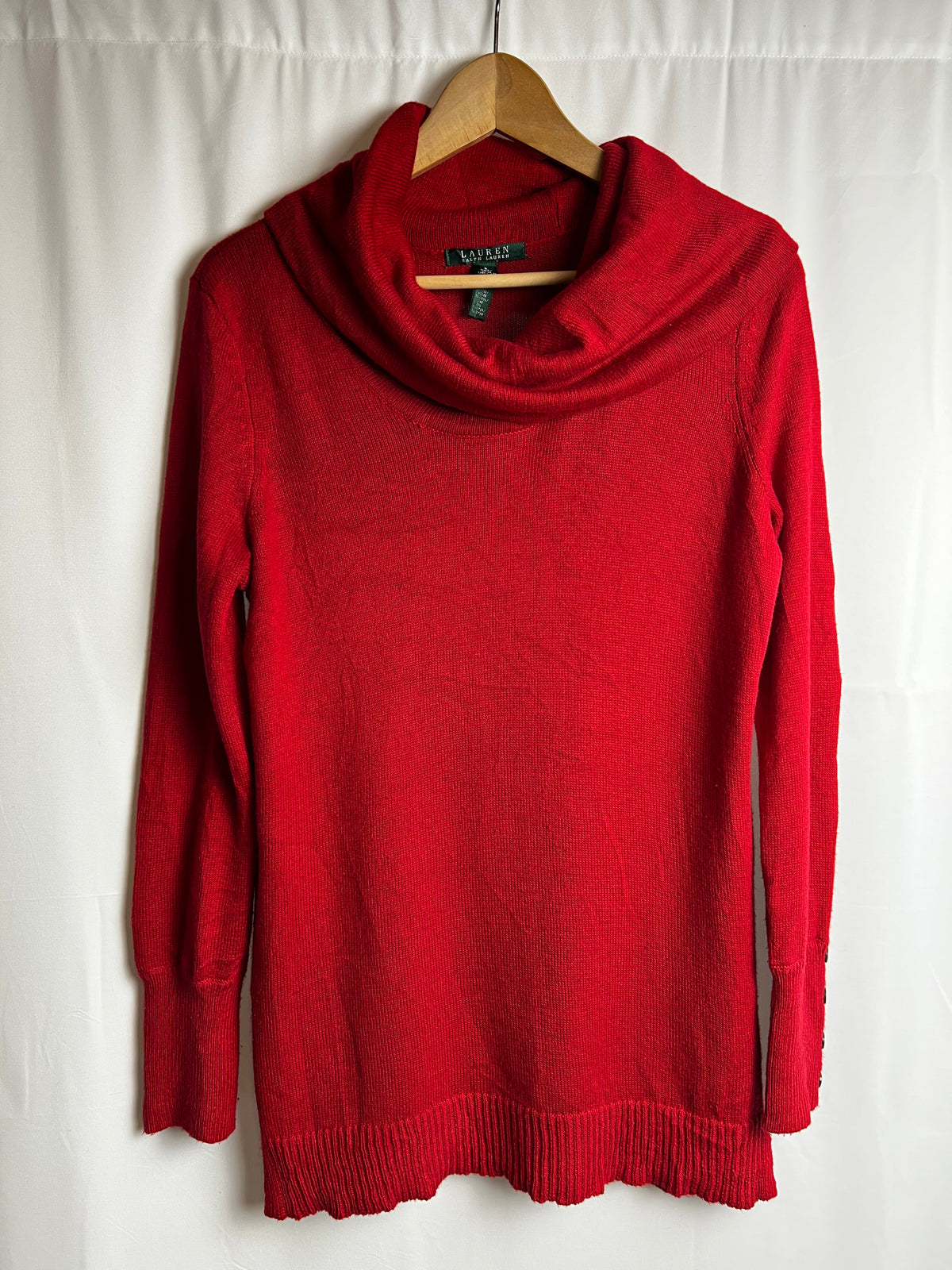 Ralph Lauren Wool Blend Turtle Neck Sweater Size S
