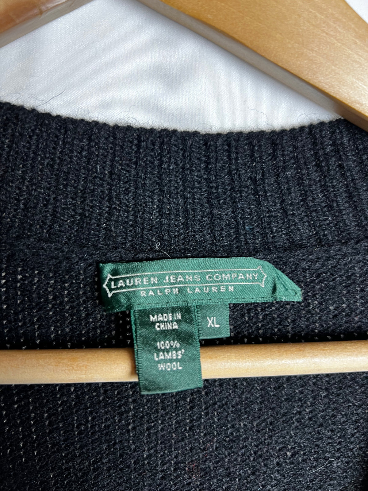 Gilet long en laine d'agneau Ralph Lauren