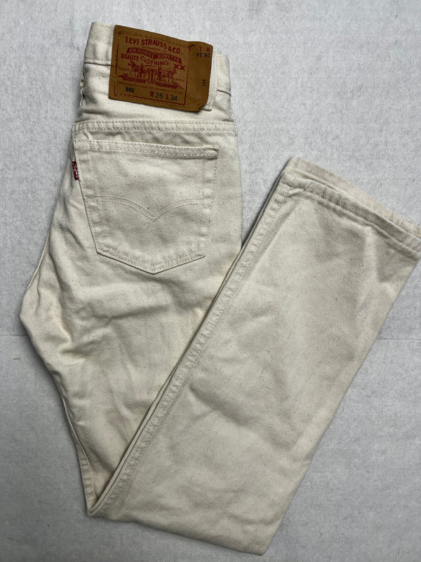 Vintage 90s Levis 501 Jeans W26 L34 | Made In USA Knoxville Factory | Size XS