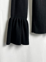 Ralph Lauren Boatneck Knit Jumper with Bell Sleeves Size L