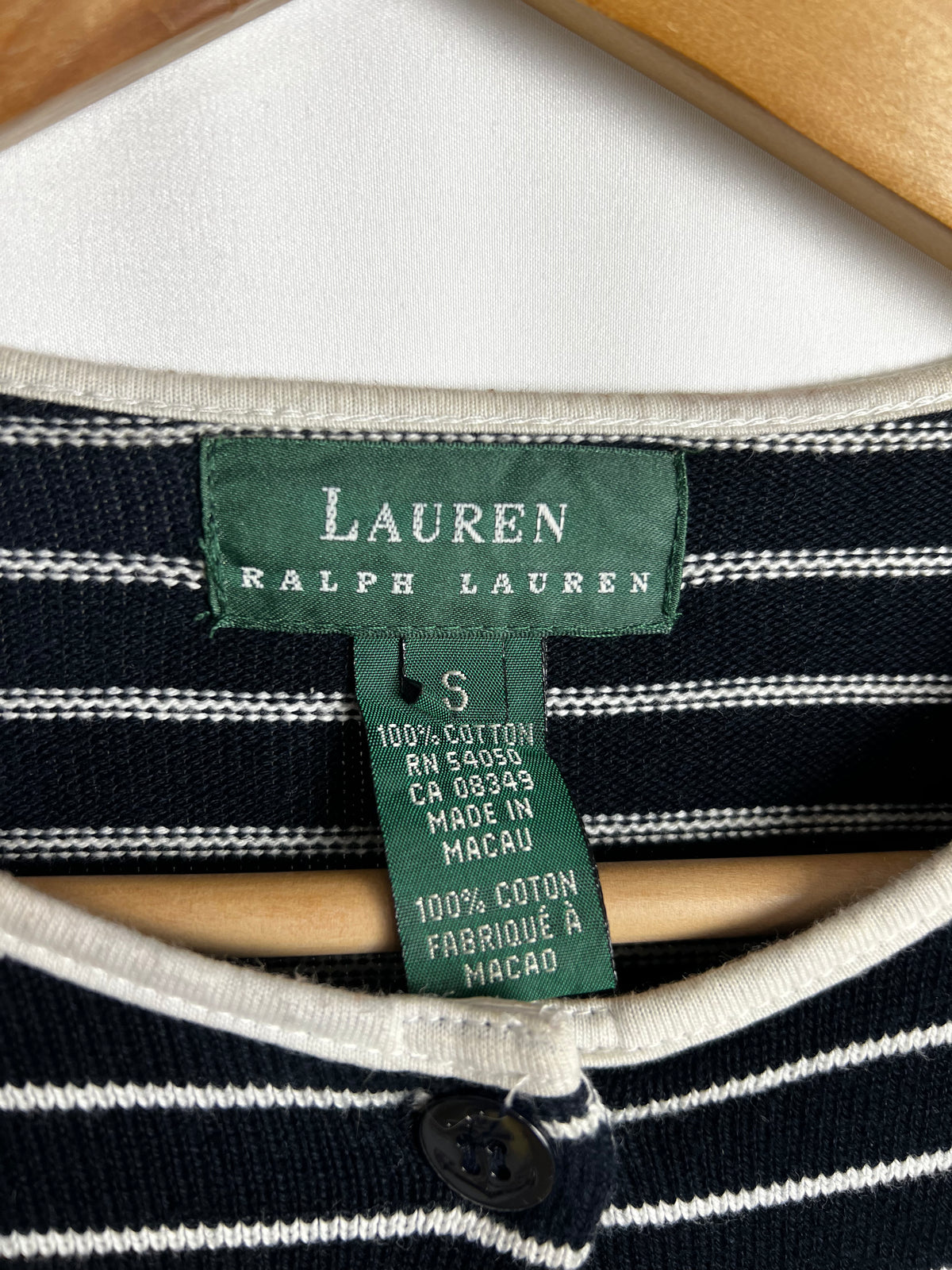 Ralph Lauren Striped Cardigan