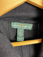 Ralph Lauren Ribbed Shawl Collar Sweater