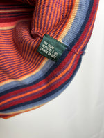 Ralph Lauren Linen Blend Colourful Striped Knit Sweater Size S