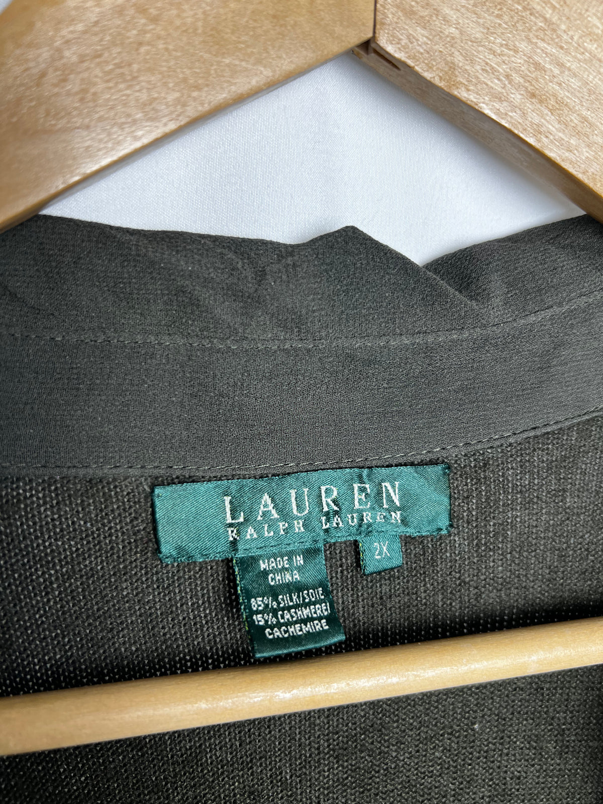 Ralph Lauren Silk Cashmere V-Neck Jumper