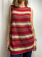 Ralph Lauren Linen Knit Sleeveless Dress Long Top