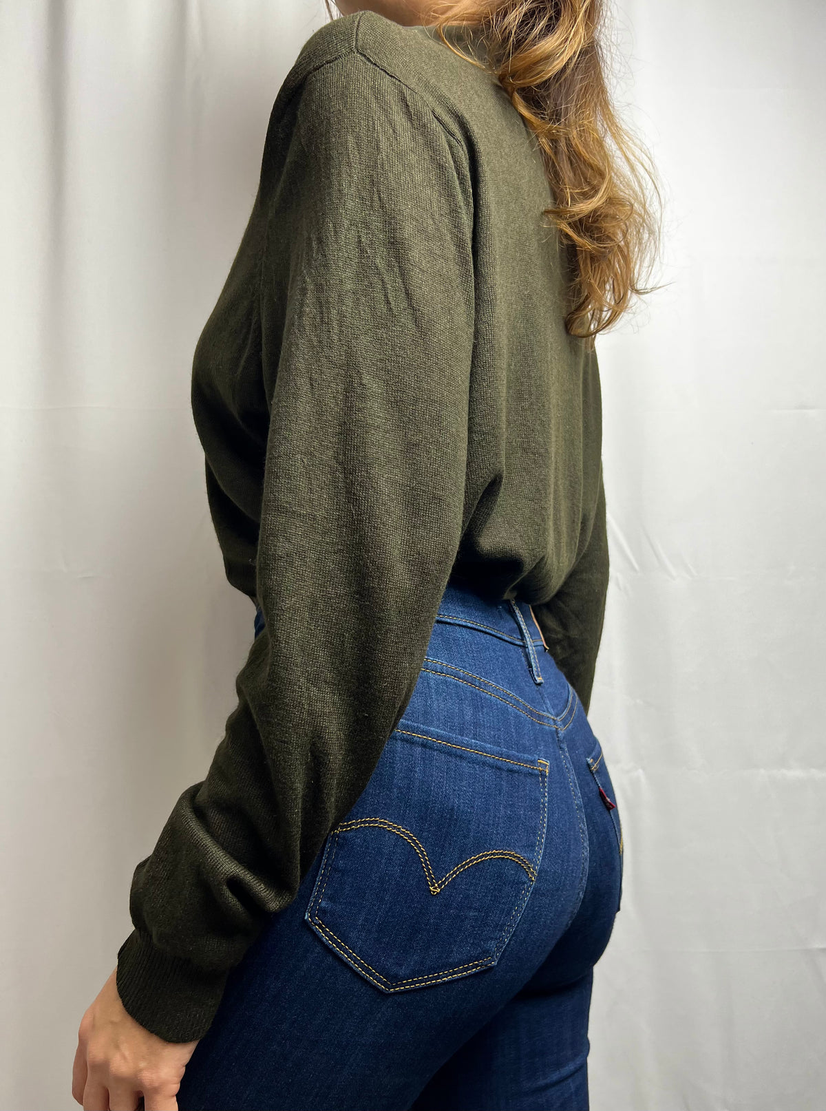 Ralph Lauren Silk Cashmere V-Neck Jumper