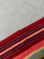 Ralph Lauren Linen Blend Colourful Striped Knit Sweater Size S