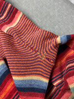 Ralph Lauren Linen Blend Colourful Striped Knit Sweater Size S