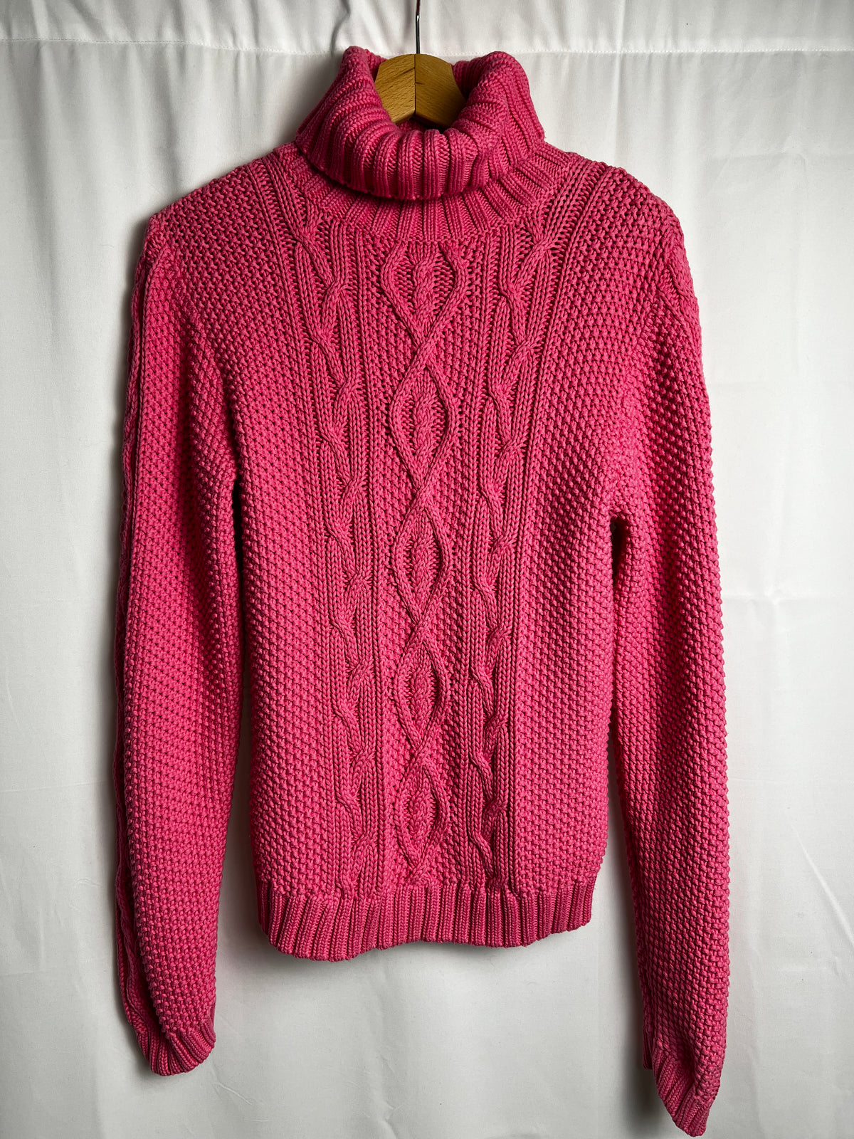 Ralph Lauren Chunky Cable Knit Turtleneck Sweater