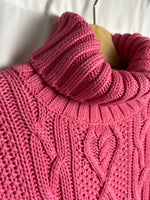 Ralph Lauren Chunky Cable Knit Turtleneck Sweater