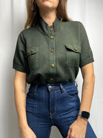 Vintage Ralph Lauren 90s Cardigan Sweater With Cargo Pockets Size XL