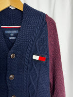 Tommy Hilfiger "Coleman" 80% Lambswool Cardigan Size XS