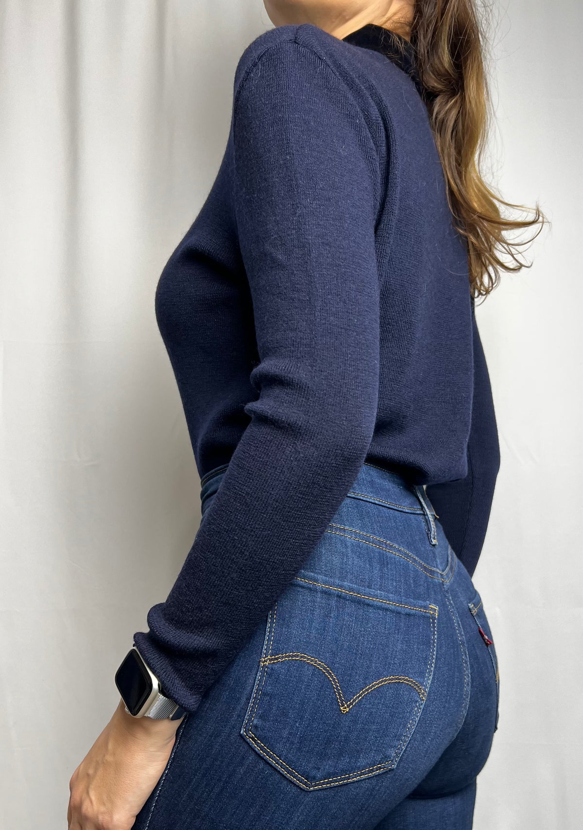 Vintage Oliver Grant Wool Cardigan Shirt With Embroidery