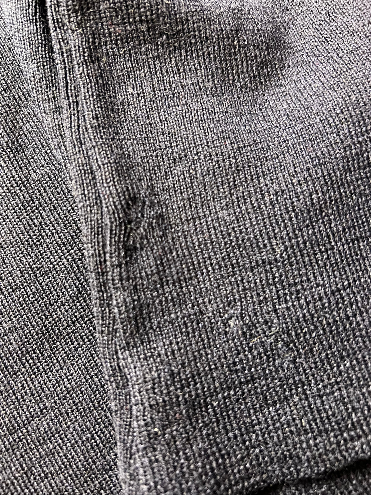 Vintage Oliver Grant Wool Cardigan Shirt With Embroidery