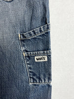 Vintage Levis 90s-2000s Y2K Cargo Jeans W29 L29