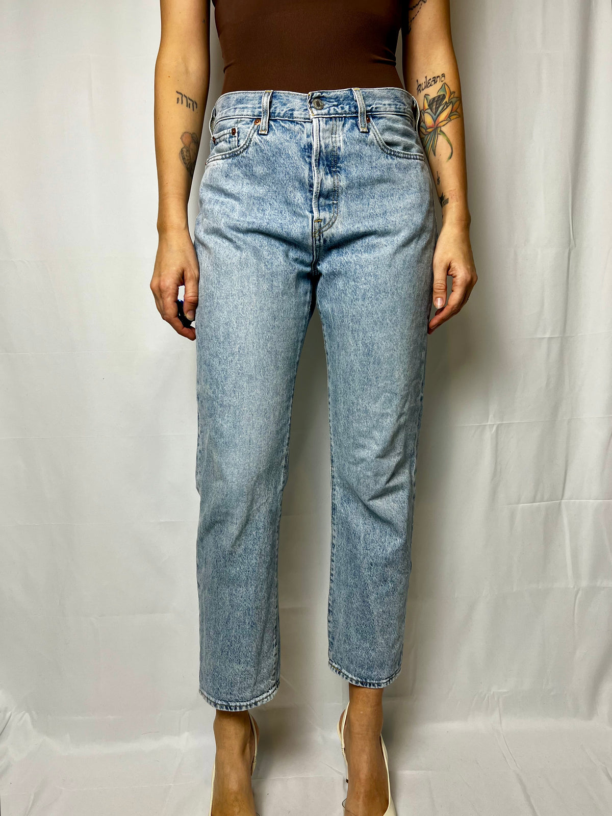 Levis Wedgie Straight Jeans W29 L28