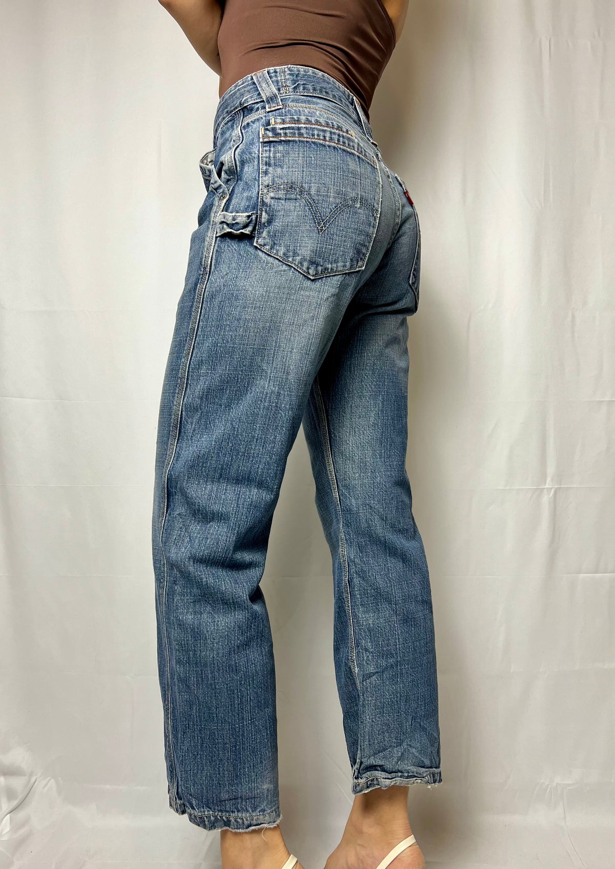 Vintage Levis 90s-2000s Y2K Cargo Jeans W29 L29