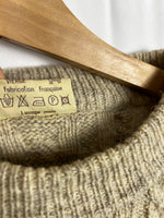 Vintage Pure Virgin Wool Sweater Made In France