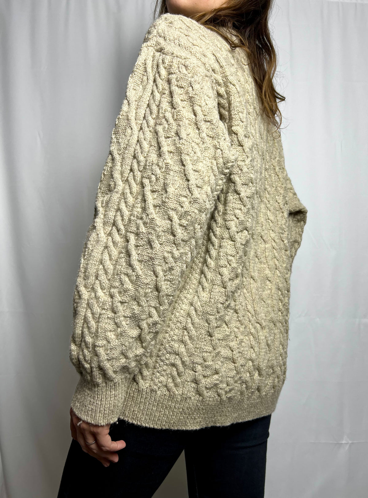 Vintage Pure Virgin Wool Sweater Made In France
