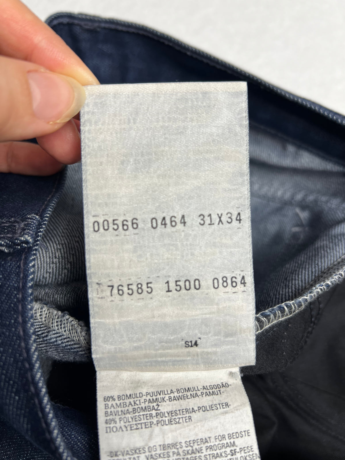 Levis STA-PREST one crease jeans W31 L34