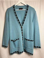 Jean Girard Wool Cardigan Made In France size XL