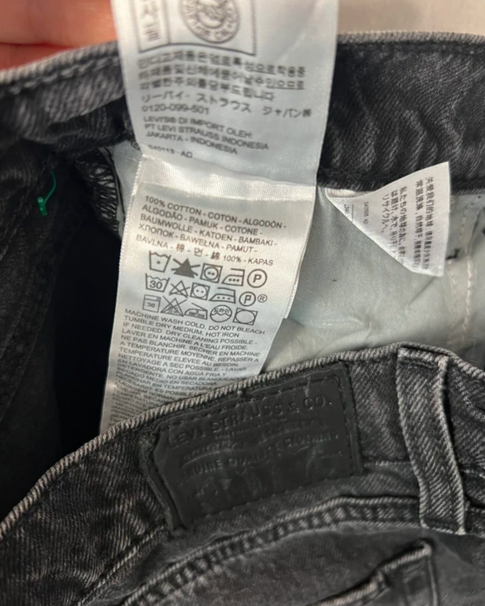 Levis Balloon Leg Jeans W27 L26 100% Cotton size S