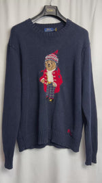 Polo Ralph Lauren Iconic Holiday Bear Jumper Size XL